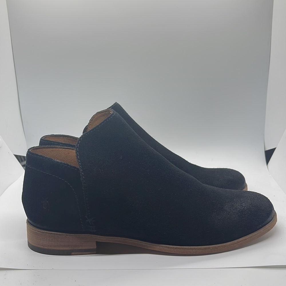Frye black suede size 9.5M shoes